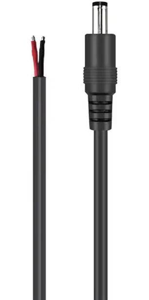 12V 2.1mm Male Jack to Wire Leads Power Cable - Image 2
