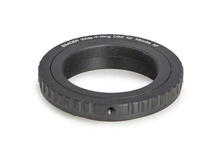 Baader Wide T-Ring Sony Alpha and Minolta Maxxum with D52i to T-2 and S52 - 2408334 - Image 5