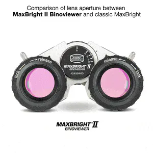 Baader MaxBright® II Binoviewer with glass path compensator 1:1.25 and nose piece 2"/T-2 - 2456462 - Image 2