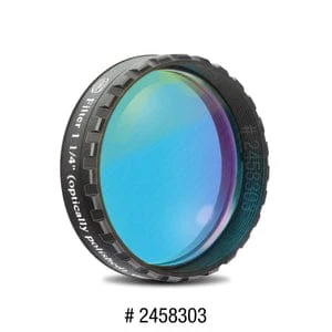 Baader Eyepiece Filter Blue 1.25", 470nm Bandpass, Optically Polished w/MC - 2458303 - Image 11