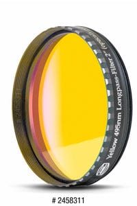 Baader Eyepiece Filter Blue 1.25", 470nm Bandpass, Optically Polished w/MC - 2458303 - Image 5