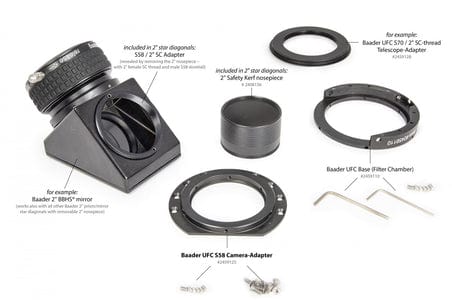 Baader UFC S58 Dovetail Camera Adapter (optical height 7,2mm) – for alignment of the UFC filter slider on 2" Diagonals - Image 6