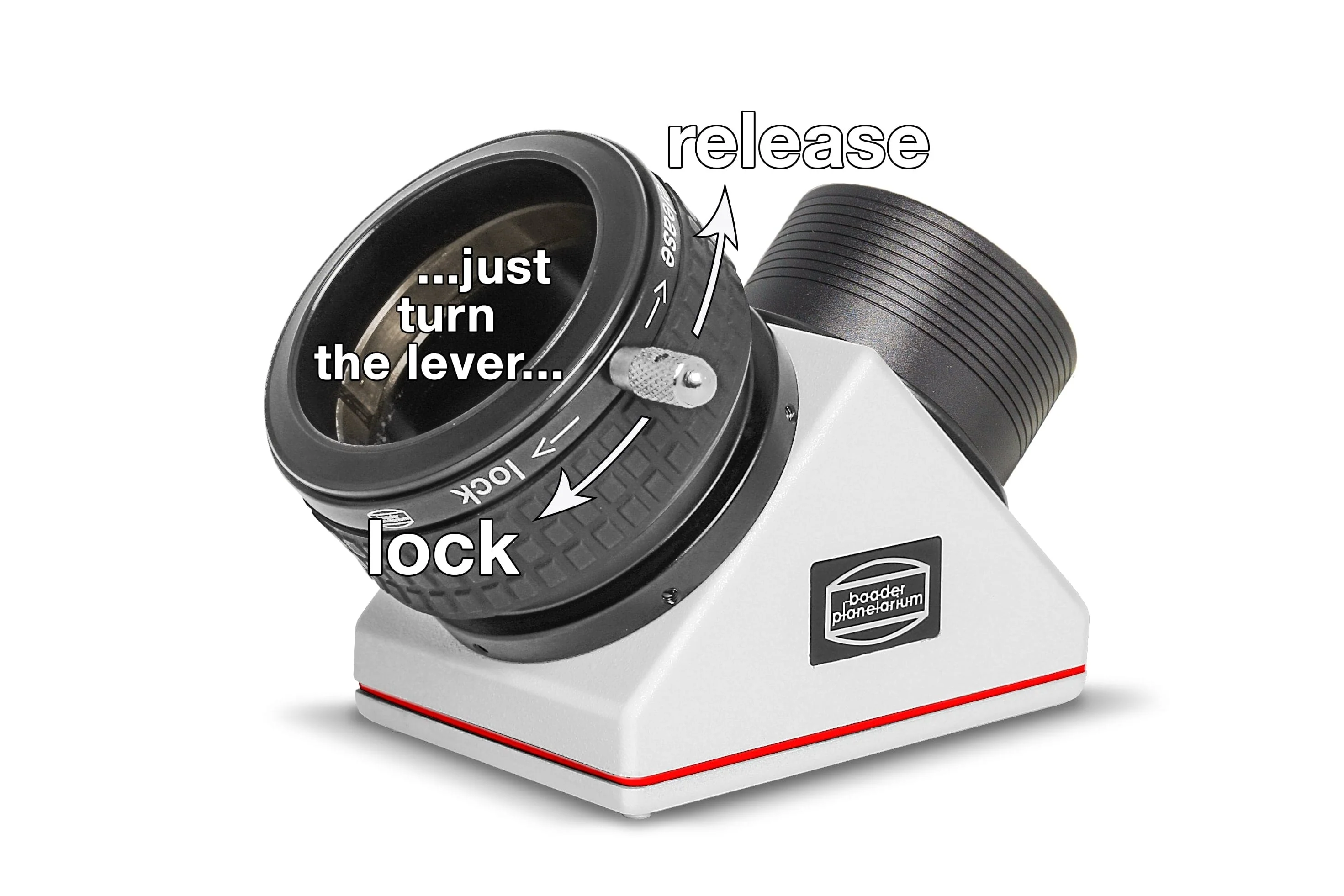Baader 2" Clicklock Clamp for Large SCT (internal 3.3" Thread, for C11/C14) - 2956233 - Image 4