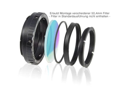 Baader Protective Wide T-Ring for Canon-EOS, incl. fineoptically polished UV/IR Blocker / L-Filter 50.4mm dia - 2958550L - Image 10