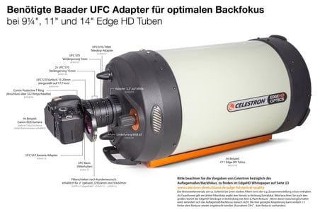 Baader Protective Wide T-Ring for Canon-EOS Including UHC-S Nebula Filter 50.4mm - 2958550N - Image 21
