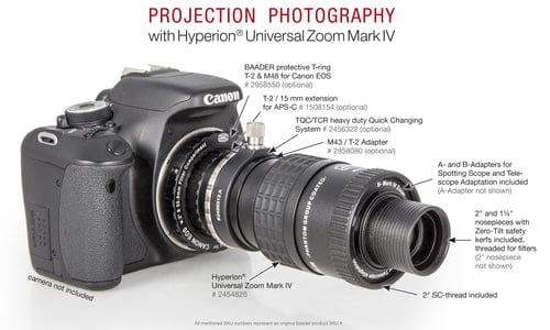 Baader Protective Wide T-Ring for Canon-EOS Including UHC-S Nebula Filter 50.4mm - 2958550N - Image 25