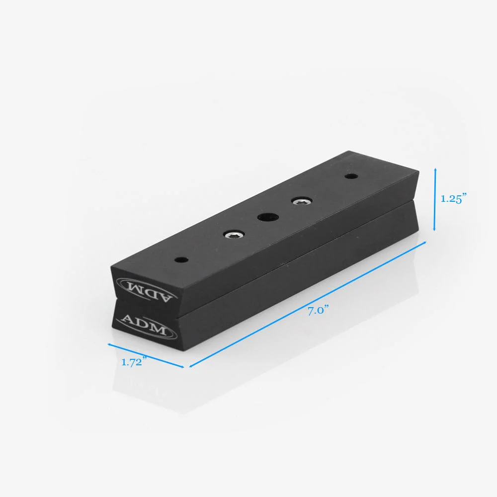 ADM VMM7- V Series Male Dovetail to Male Dovetail Adapter - VMM7 - Image 2