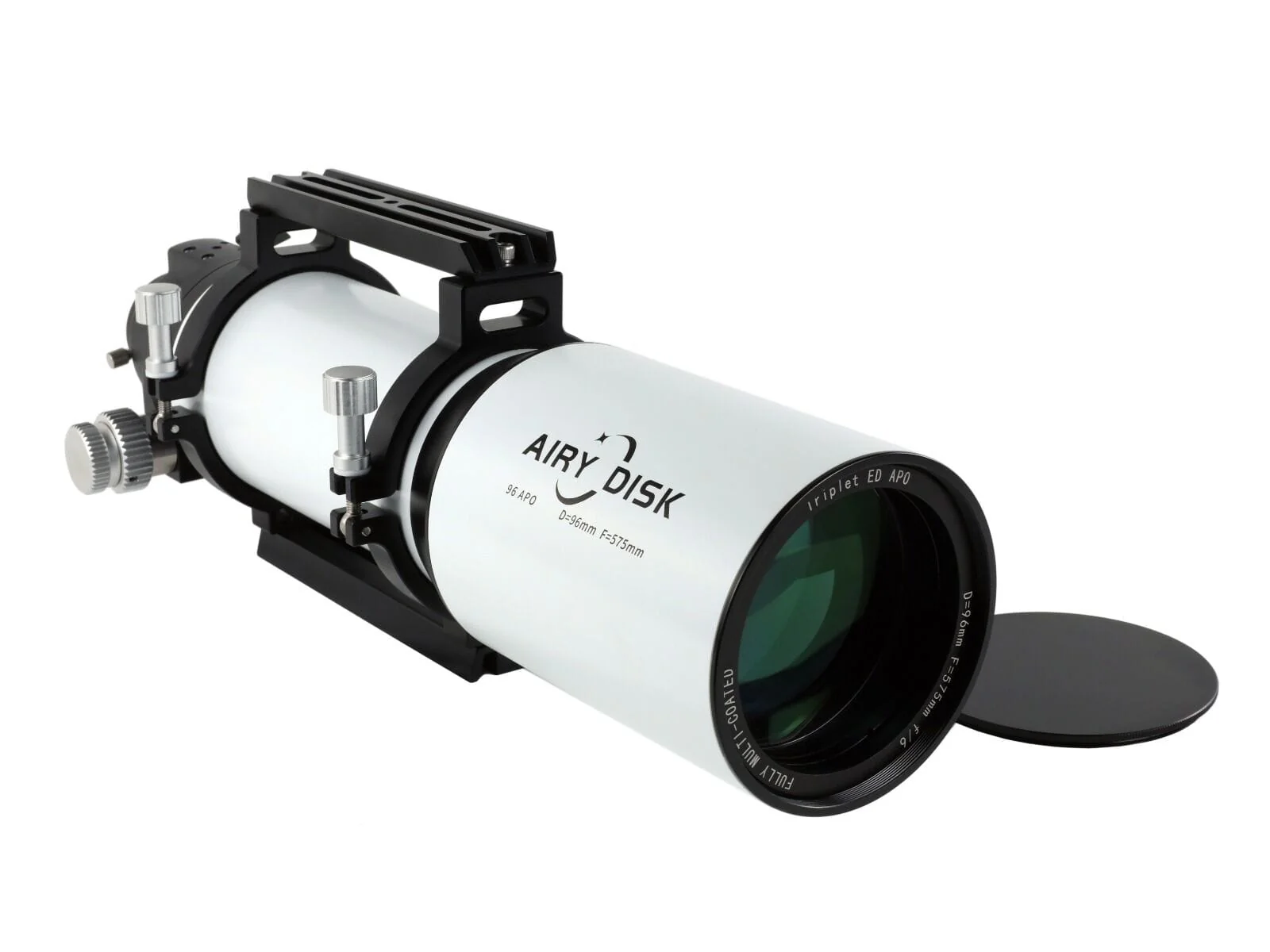 Airy Disk APO 96mm f/6 Triplet ED FCD-100 Apochromatic Refractor APO w/ Aluminum Case - 96APO - Image 3
