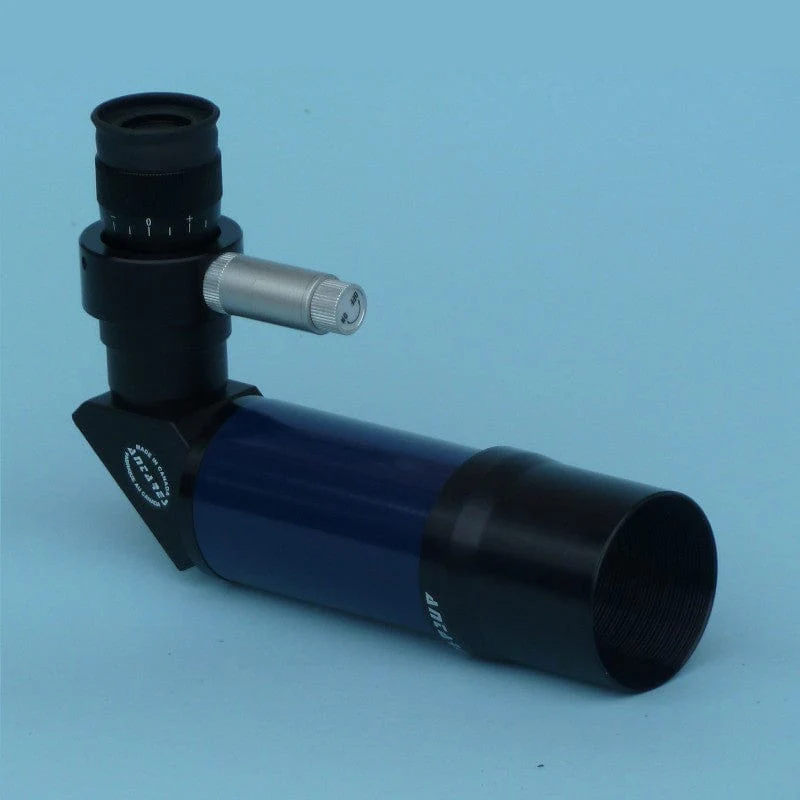 Antares - 7x50mm Finder Scope, Right Angle, Correct Image, 46 Degree Apparent Field, XX-Illuminated Glass Reticle - Image 3