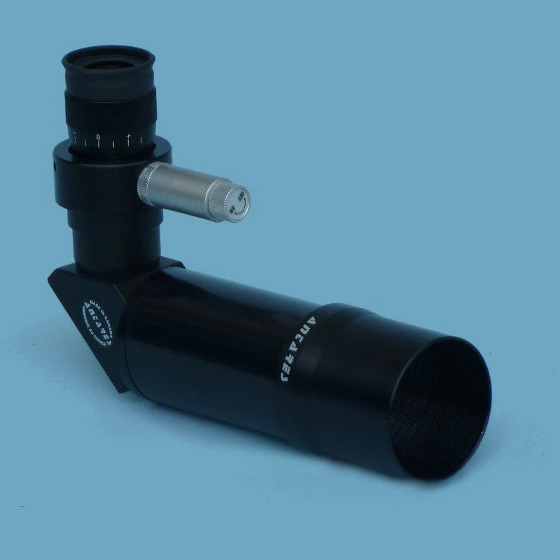 Antares - 7x50mm Finder Scope, Right Angle, Correct Image, 46 Degree Apparent Field, XX-Illuminated Glass Reticle - Image 5