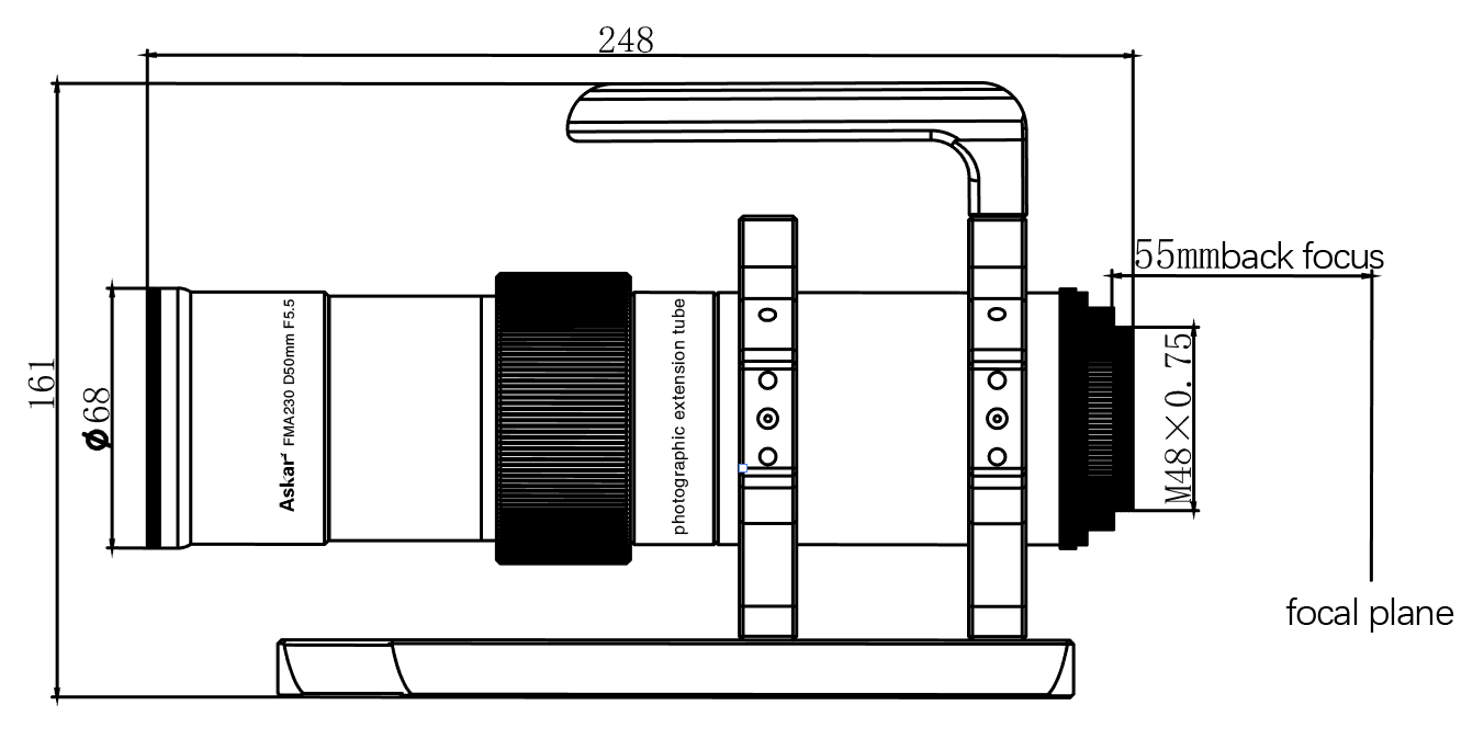 Askar FMA230 F/4.6 Triplet with Reducer - FMA230 - Image 6