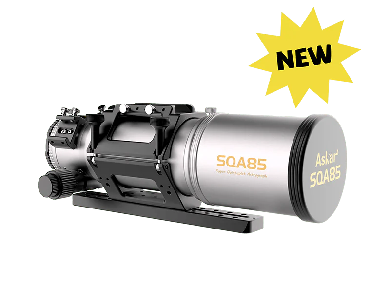 Askar SQA85 High-quality quintuplet air-spaced SD glass Petzval Astrograph - ASKAR-SQA85