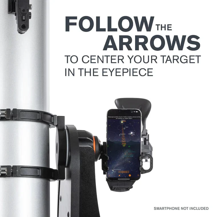 Celestron StarSense Explorer 150mm Smartphone App-Enabled Tabletop Dobsonian Telescope - 22482 - Image 3