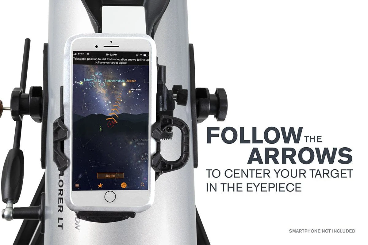 Celestron StarSense Explorer LT 114AZ Smartphone App-Enabled Newtonian Reflector Telescope - 22452 - Image 5