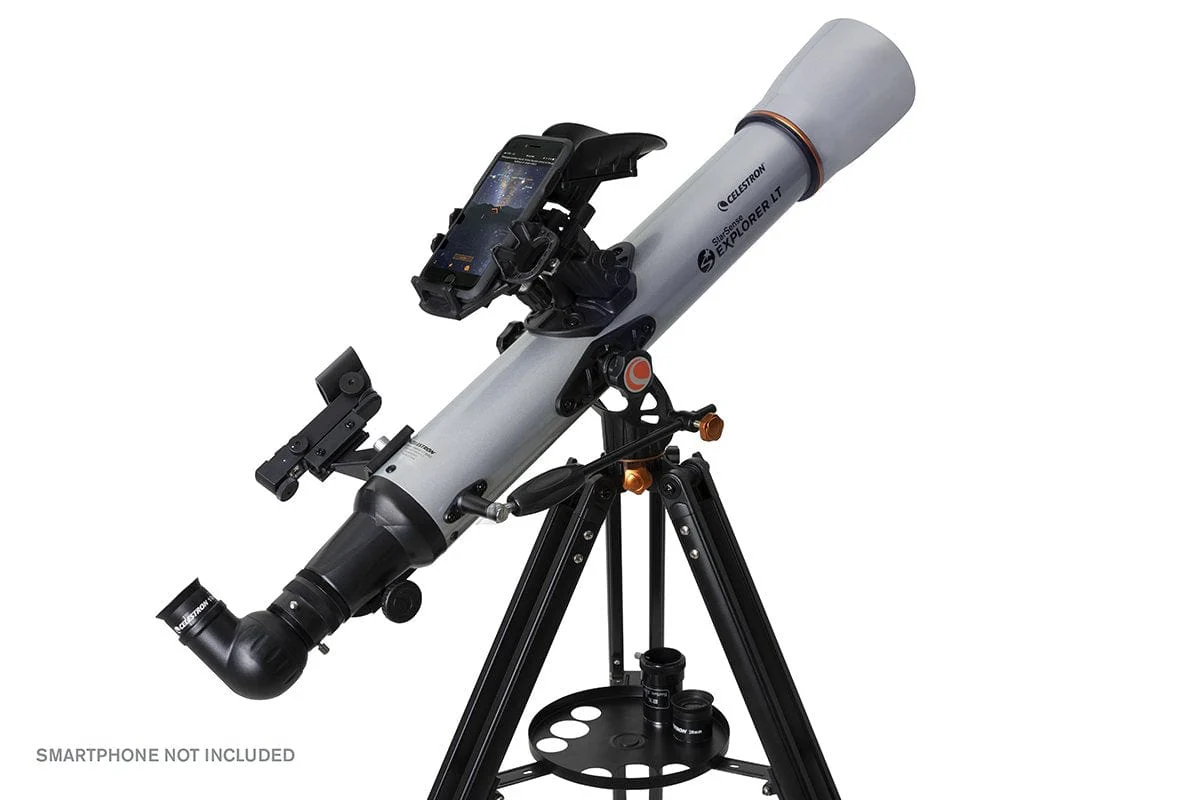 Celestron StarSense Explorer LT 80AZ Smartphone App-Enabled Refractor Telescope - 22451 (Beginner Telescope) - Image 10
