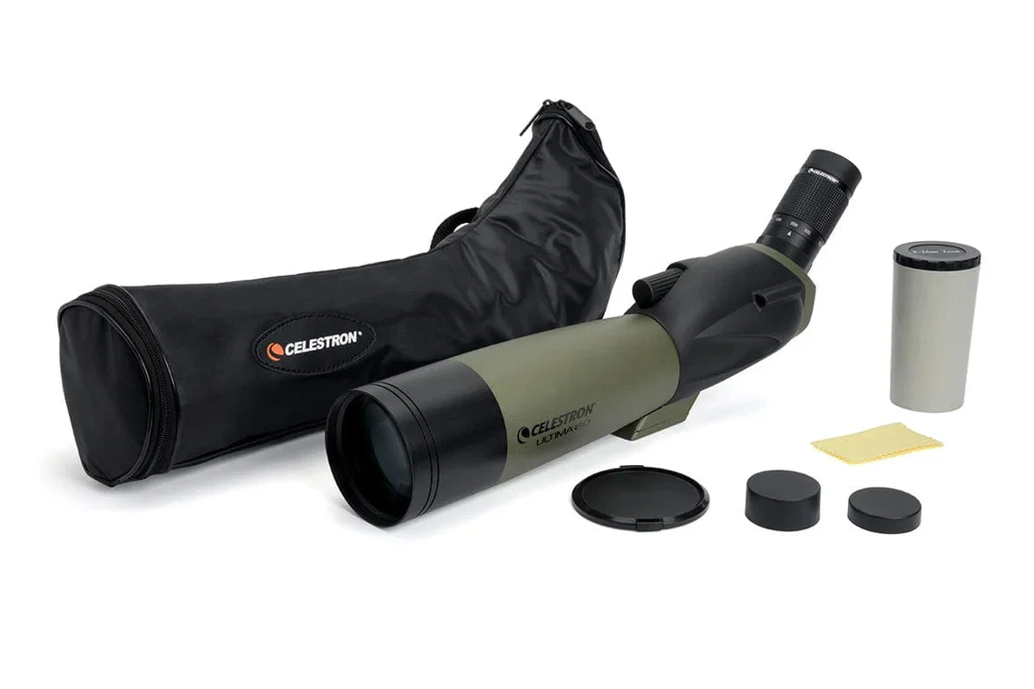 Celestron Ultima 20-60x80mm Angled Zoom Spotting Scope - 52250 - Image 8