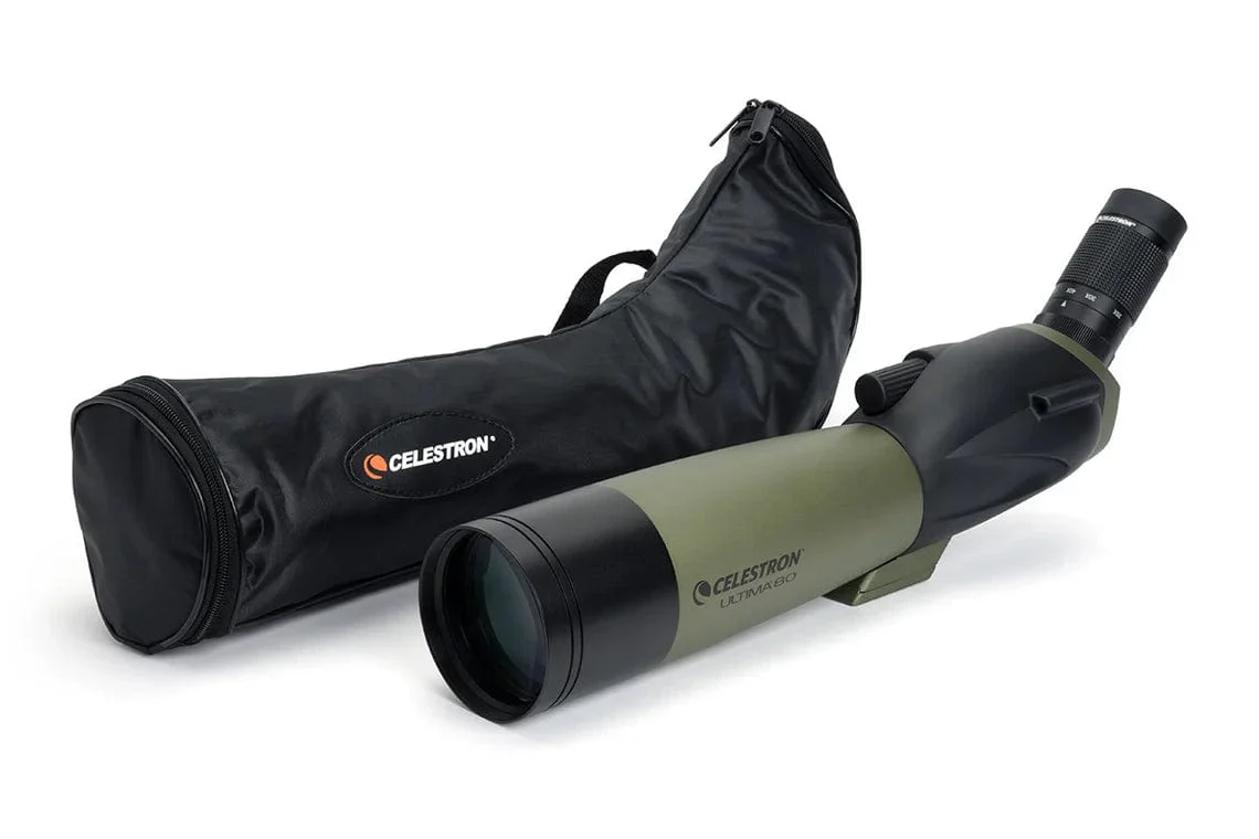 Celestron Ultima 20-60x80mm Angled Zoom Spotting Scope - 52250 - Image 9