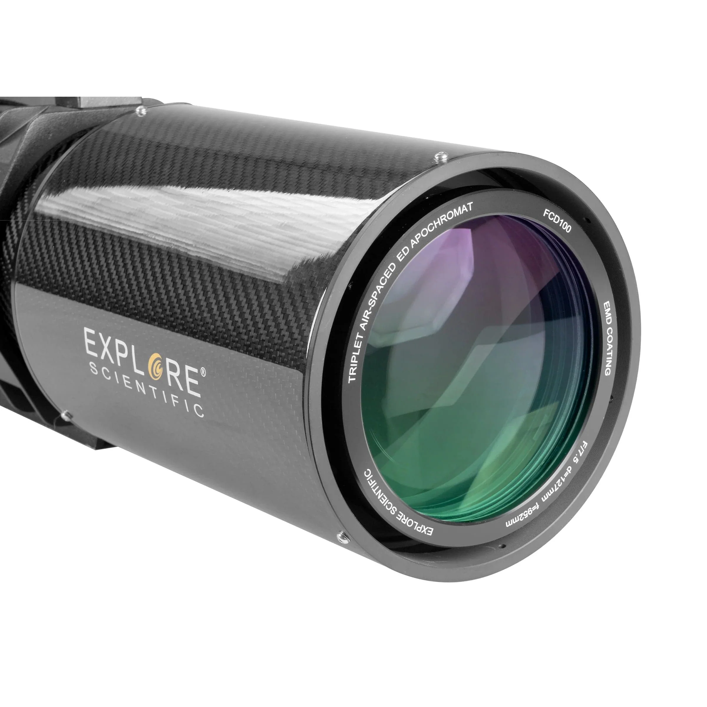 Explore Scientific 127mm Air-Spaced Triplet Apochromat Refractor Telescope - FCD100-127075-CF-01 - Image 3