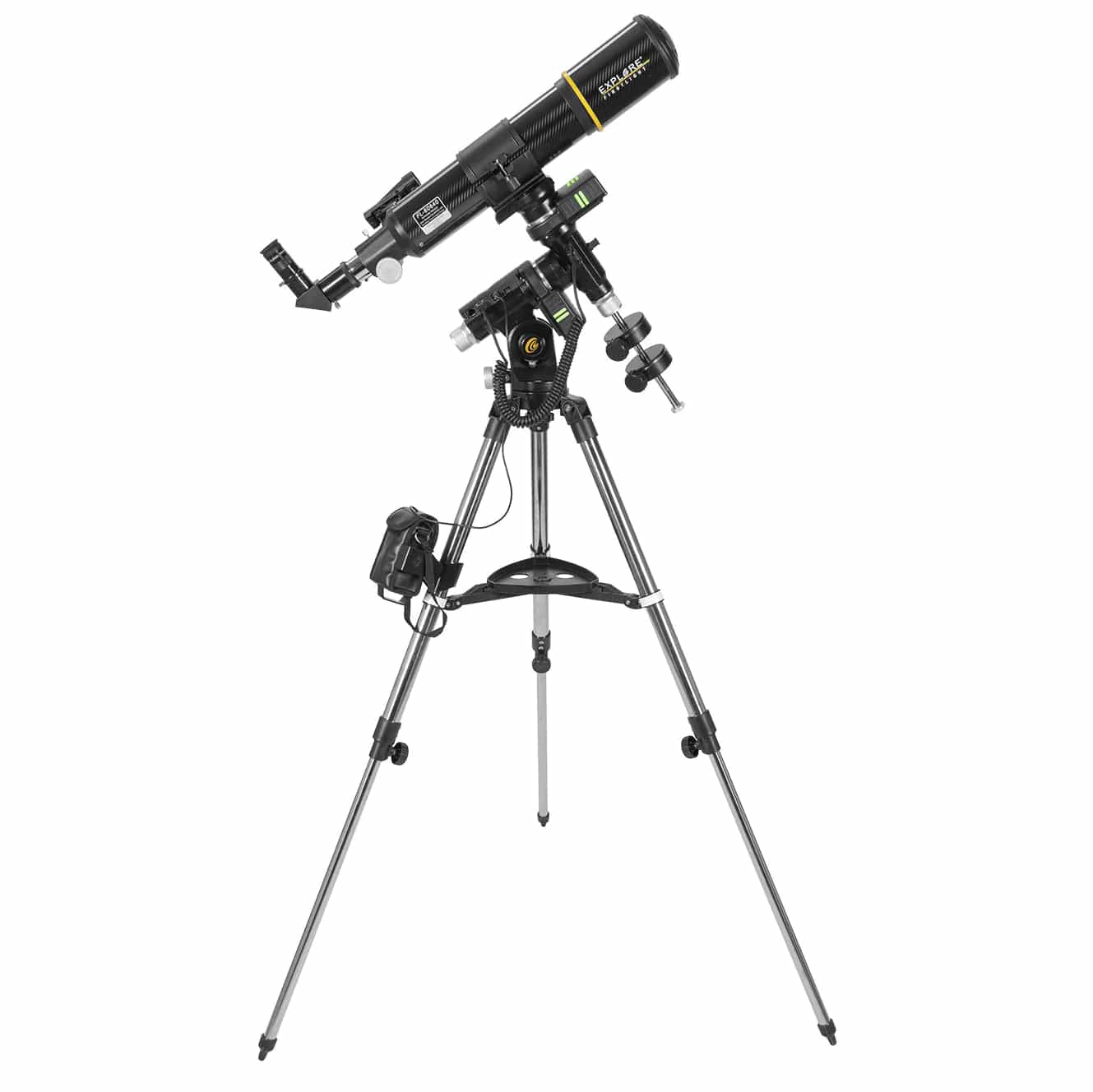 Explore Scientific FirstLight 80mm CF Telescope Go-To Tracker Combo with Solar Filter - ES-FLAR80640CF-IEXOS - Image 2