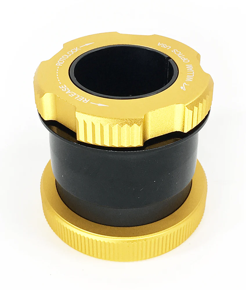William Optics William Optics 1.25" SCT Rotolock Eyepiece Adapter/Visual Back with SCT Threads - F-ROTO-A2-125-SCT-TA - Image 2