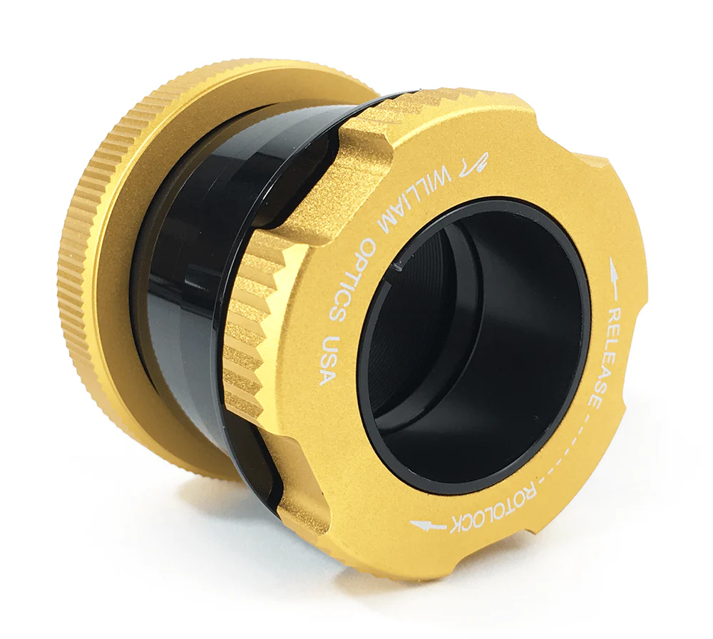 William Optics William Optics 1.25" SCT Rotolock Eyepiece Adapter/Visual Back with SCT Threads - F-ROTO-A2-125-SCT-TA - Image 6