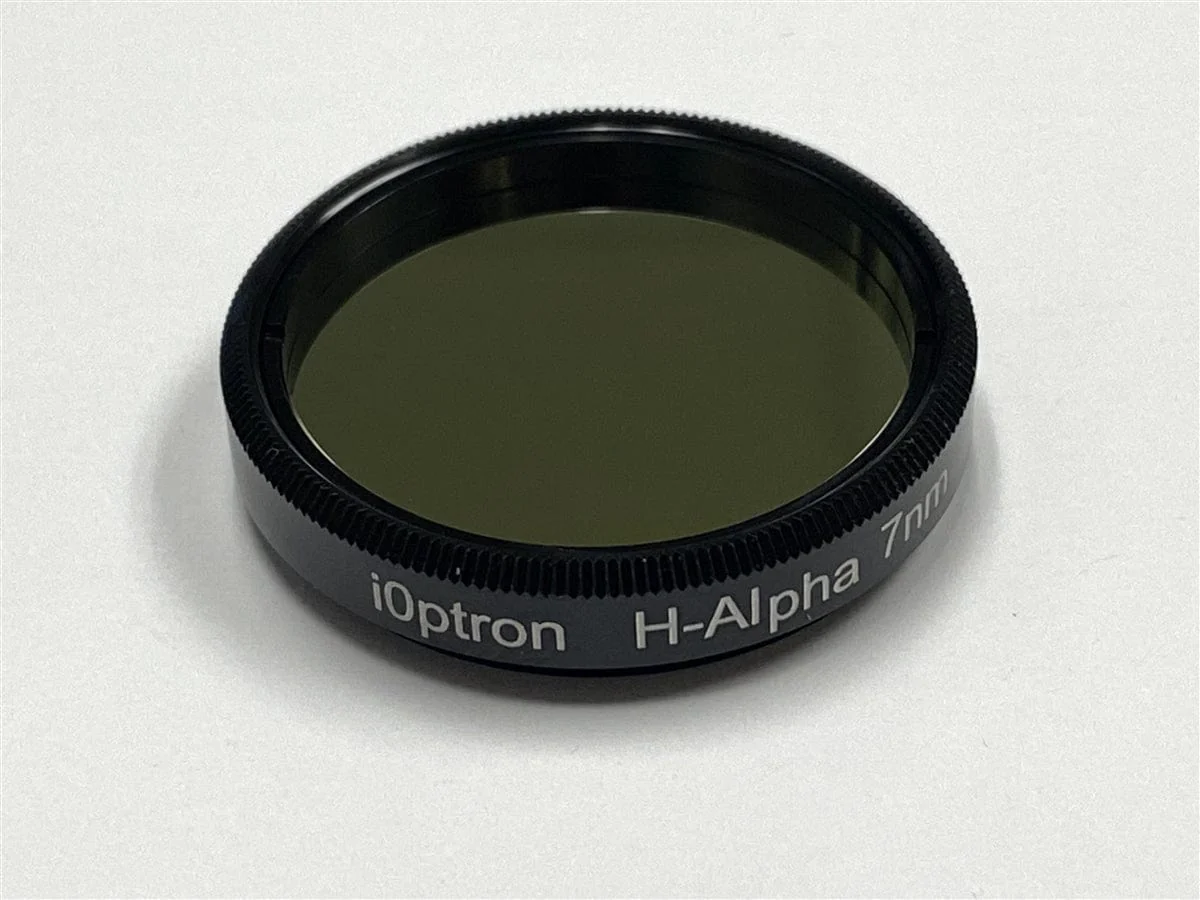iOptron 1.25" Narrowband Filters (H-Alpha, OIII, SII)