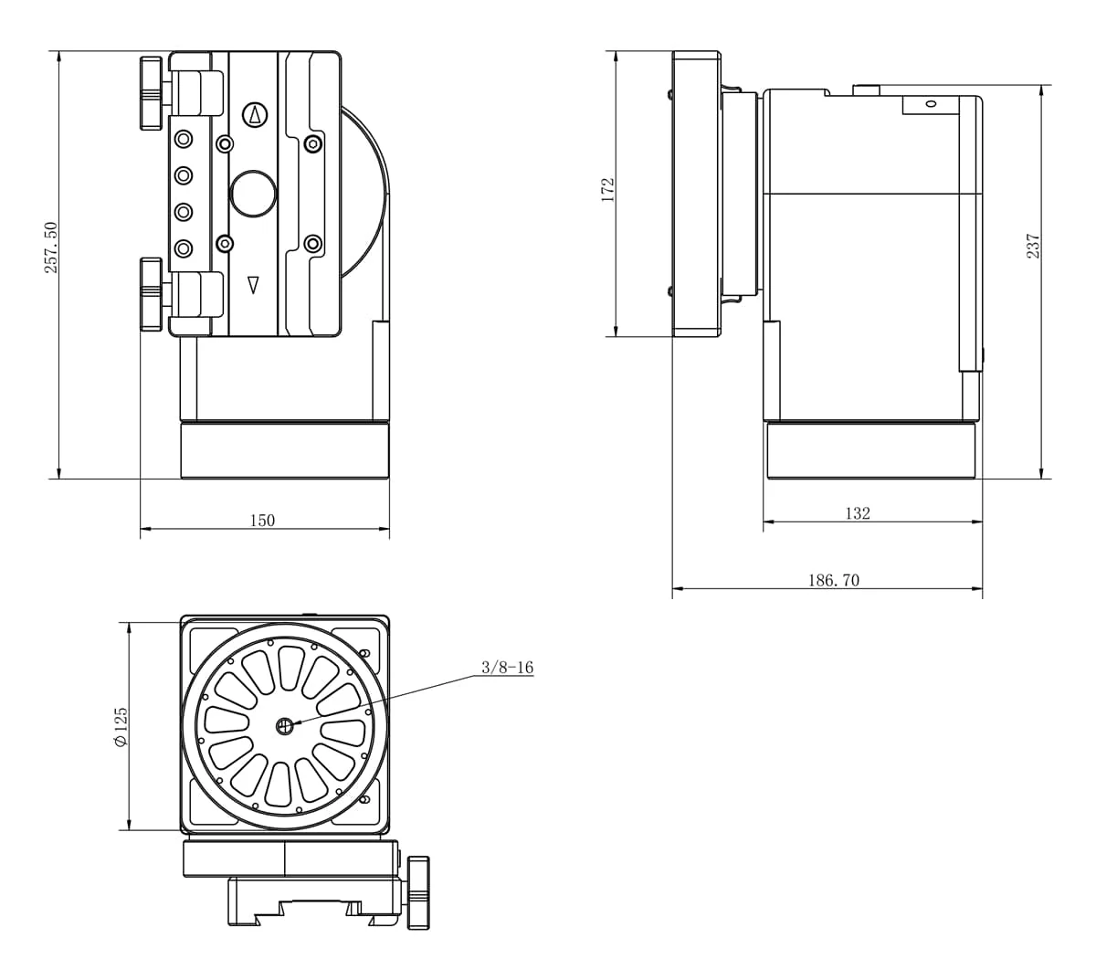 iOptron HAZ71 AZ SWG Strain Wave Mount - HZ712 - Image 5