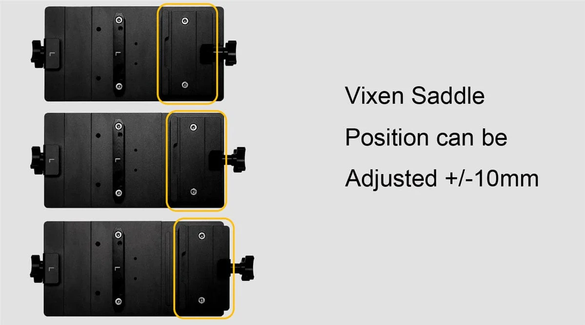 iOptron Universal Side-by-Side Saddles System - 8460 - Image 4