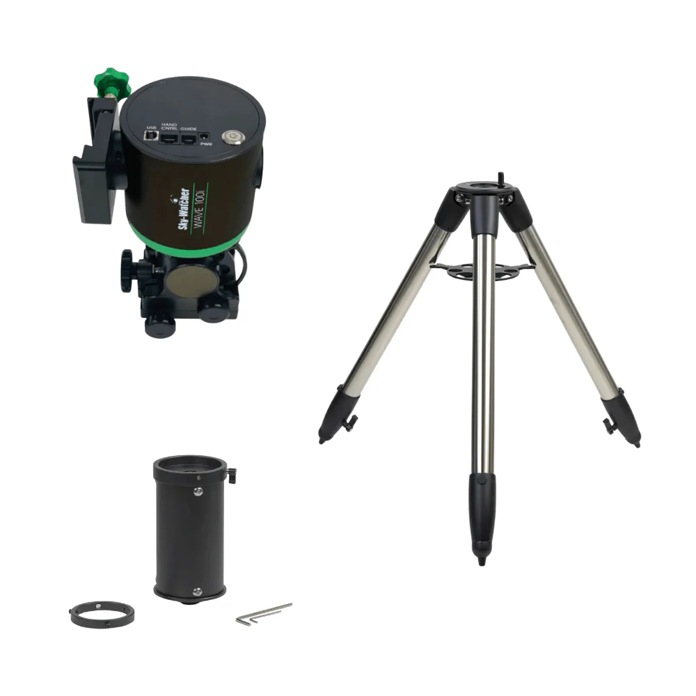 Sky-Watcher WAVE 100i (S30900) with Steel Tripod (S30918) & Extension Tube (S30916) Bundle - S40014