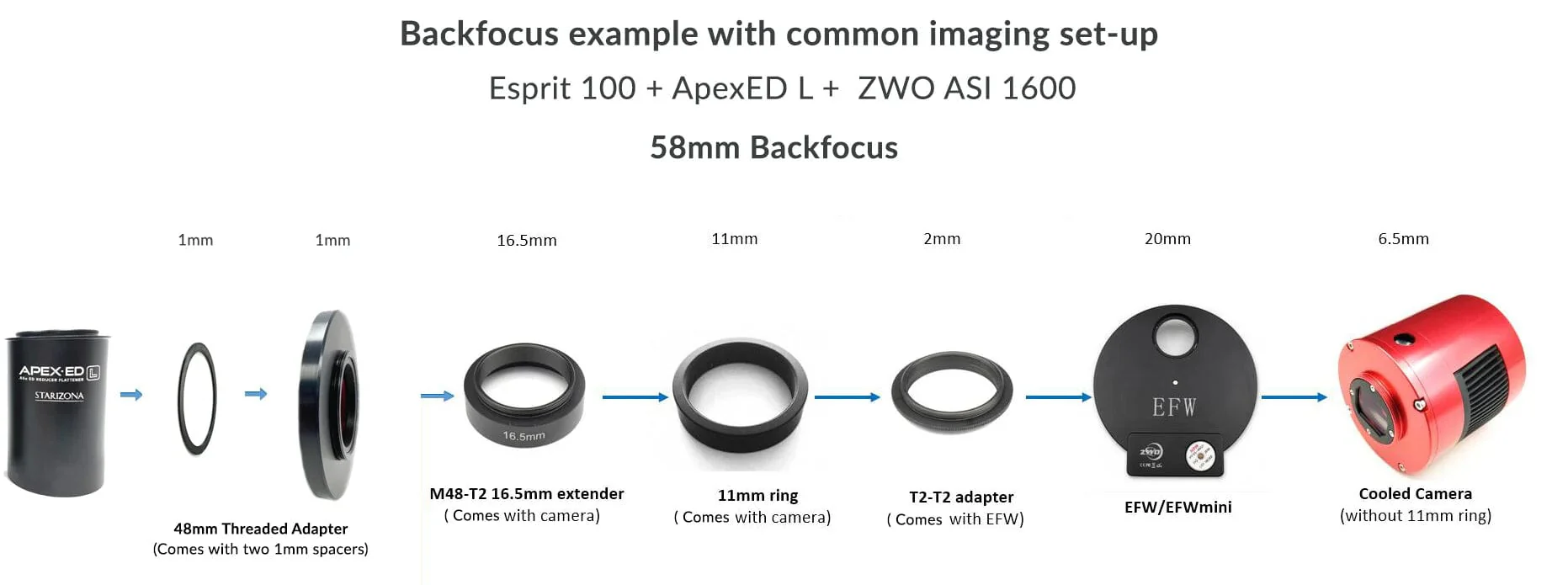 Starizona Apex ED Threaded Focuser Adapter - Image 6