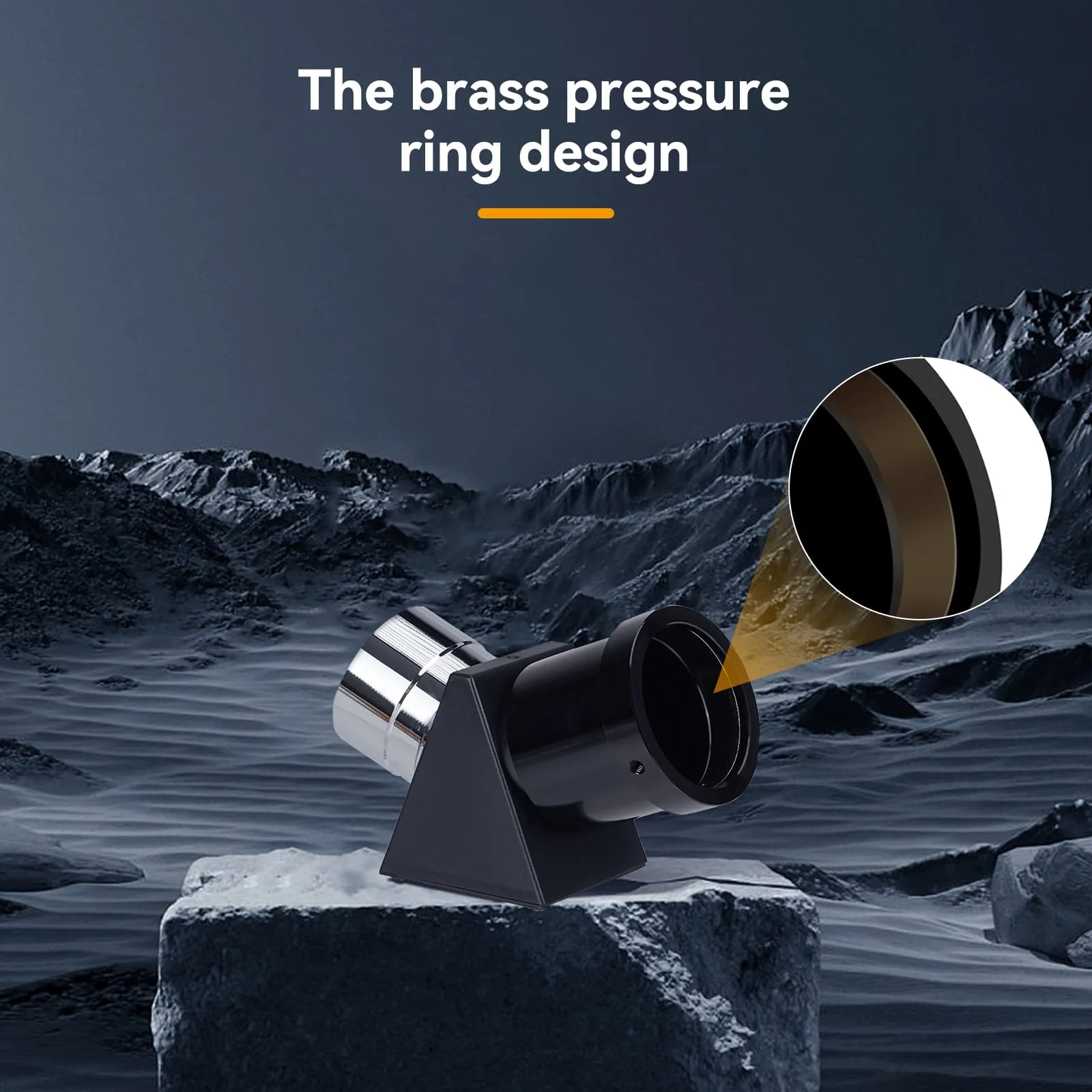 SV221 Correct Image Prism Diagonal 1.25" 45 Degree for Refractor Telescope - W9178B - Image 5