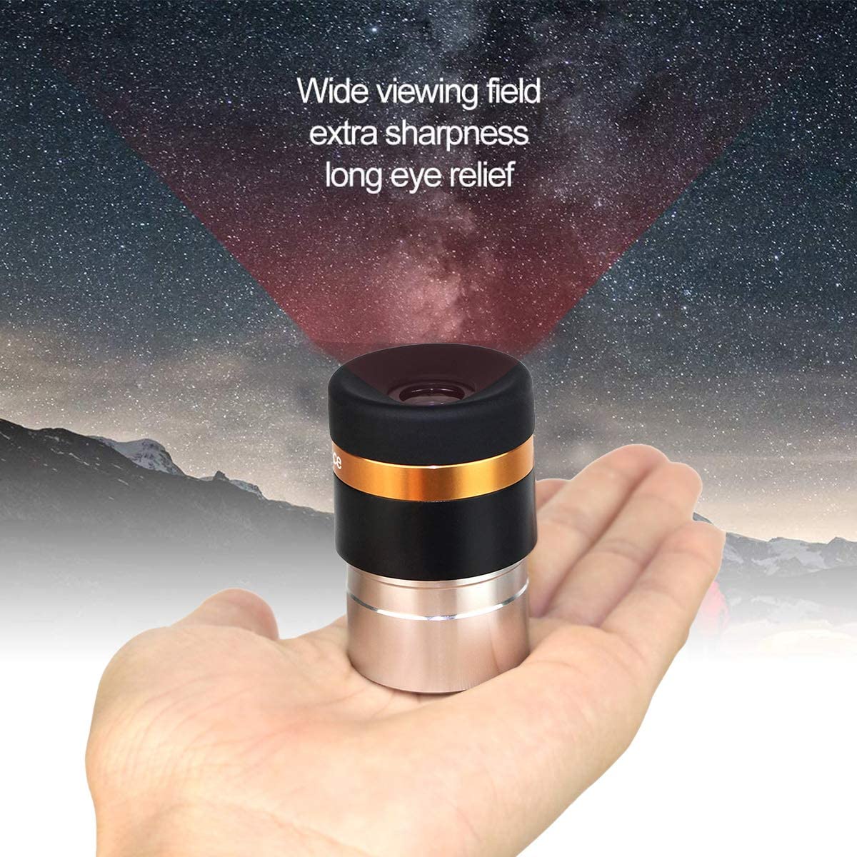 SVBONY 4/10/23mm Wide Angle 62°Aspheric HD Fully Coated 1.25" Eyepieces - F9301 - Image 5