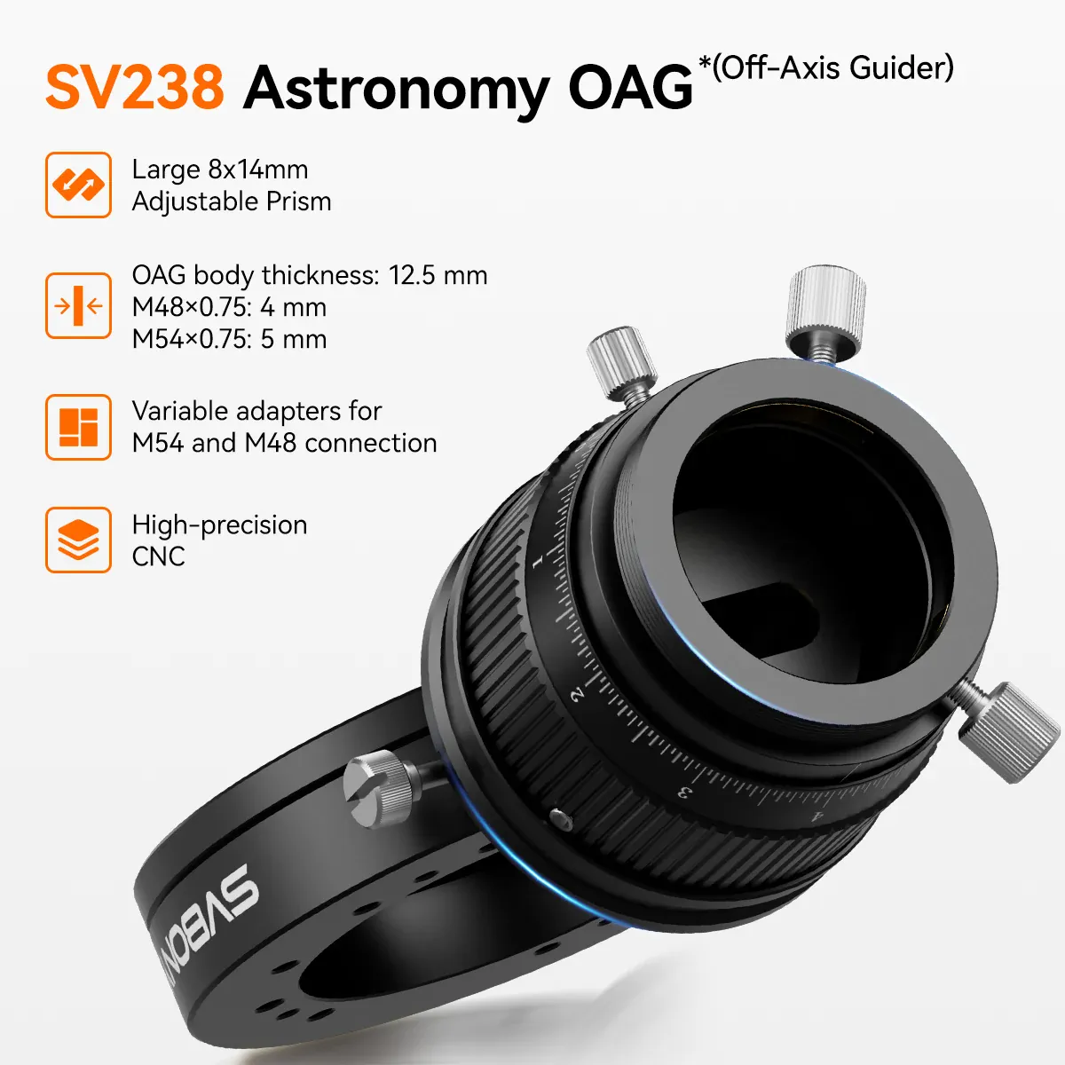 Svbony Off-Axis Guider OAG SV238 - W9196A - Image 2
