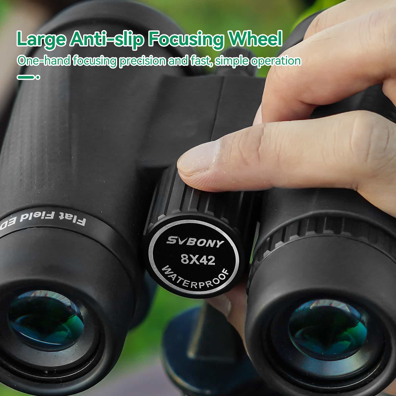 Svbony SA205 8x42ED Flat-field Binoculars BaK-4 Prism IP67 Waterproof - F9389A - Image 4