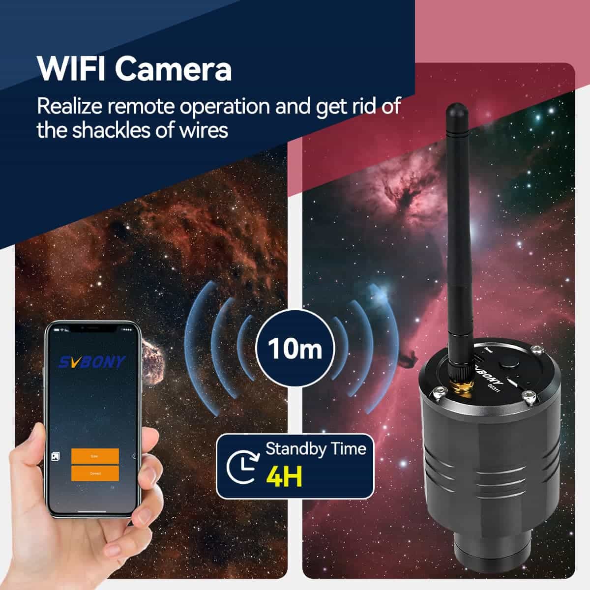Svbony SC311 WIFI Astronomy Camera / IMX662 /EAA - F9384A - Image 5