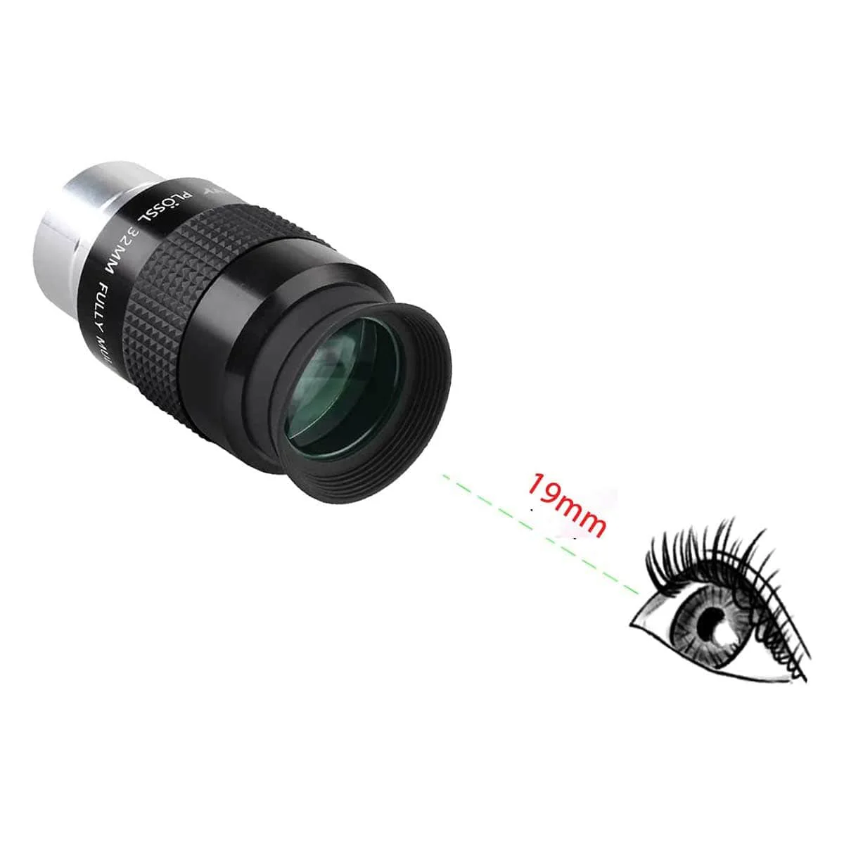 Svbony SV131 1.25" Plossl 32mm 48 Degree Telescope Eyepiece - W9101A - Image 4