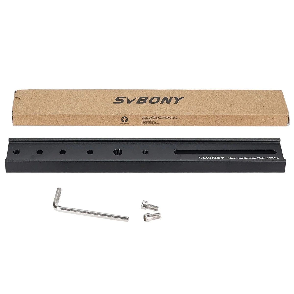 Svbony SV219 Black Dovetail Mounting Plate - W9175A - W9175B - W9175C - Image 4
