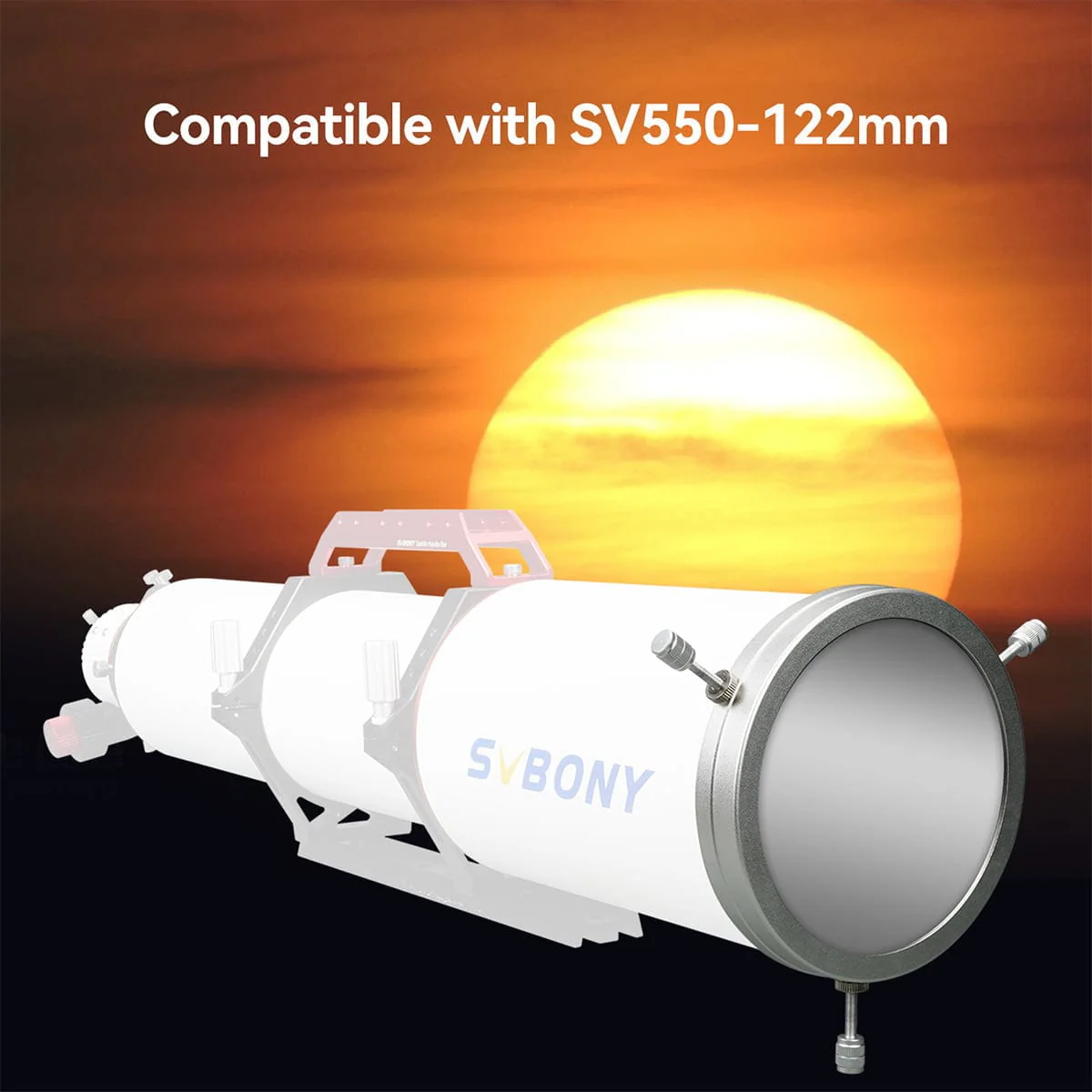 Svbony SV229 Solar Eclipse Telescope Filter Metal Cap 140mm - W9183C - Image 8