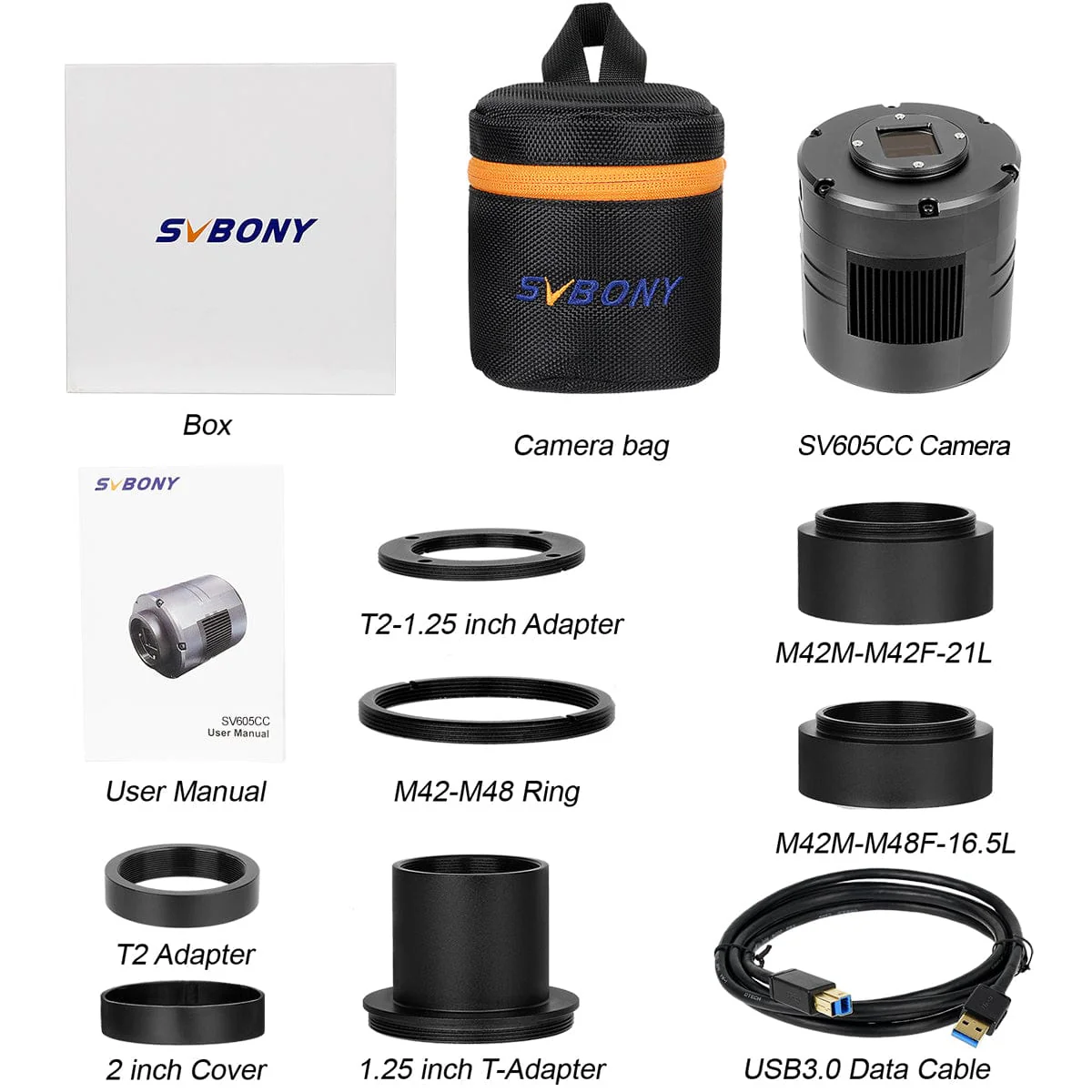 Svbony SV605CC One Shot Colour Cooled Camera for Deep Space Astrophotography IMX533 - F9198K - Image 5