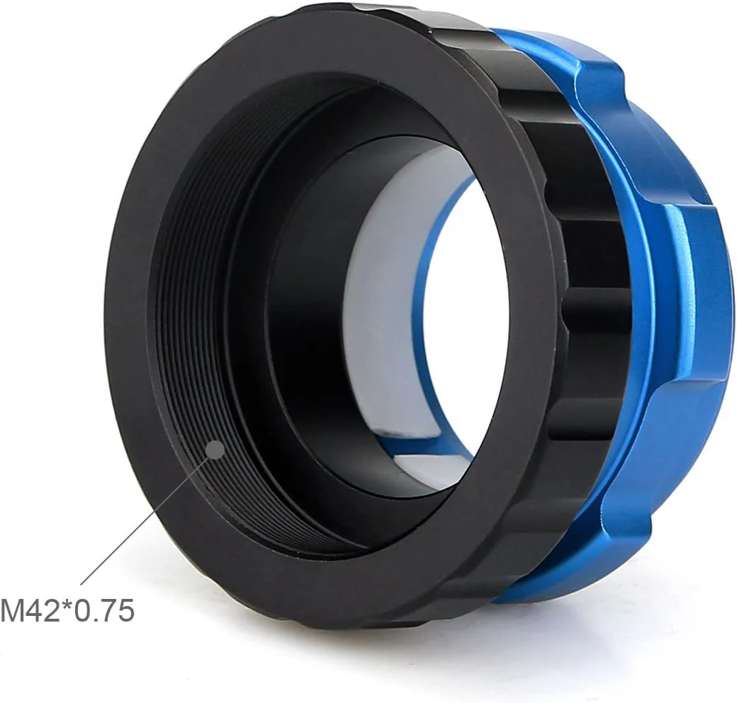 SVBONY Telescope Eyepiece Adapter 1.25 Inch Coaxial Lock PETF Material Inner Ring - F9164A - Image 3