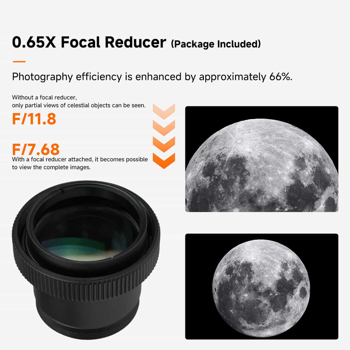 Svbony Telescope MK127 Maksutov-Cassegrain OTA - F9382C - Image 3