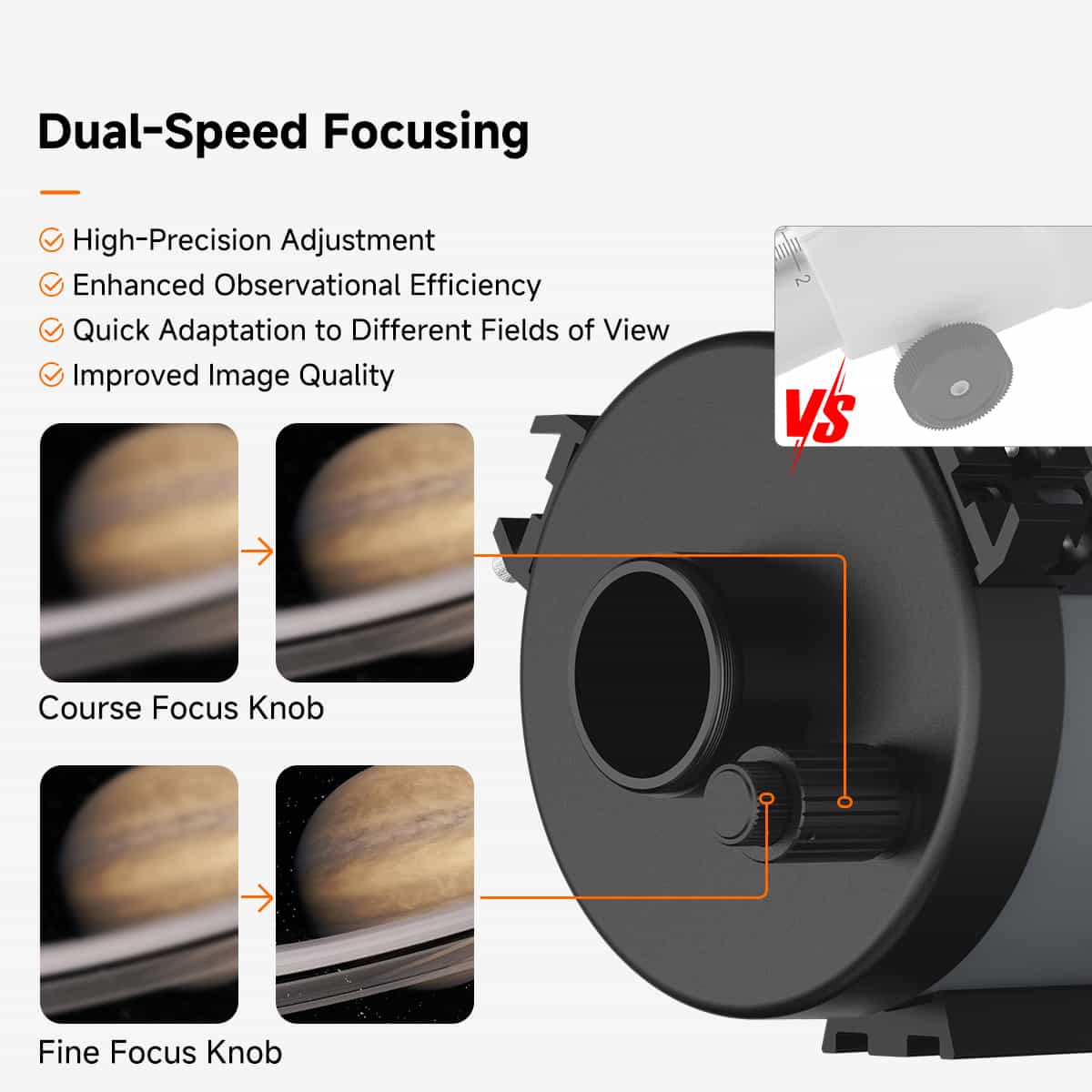 Svbony Telescope MK127 Maksutov-Cassegrain OTA - F9382C - Image 5