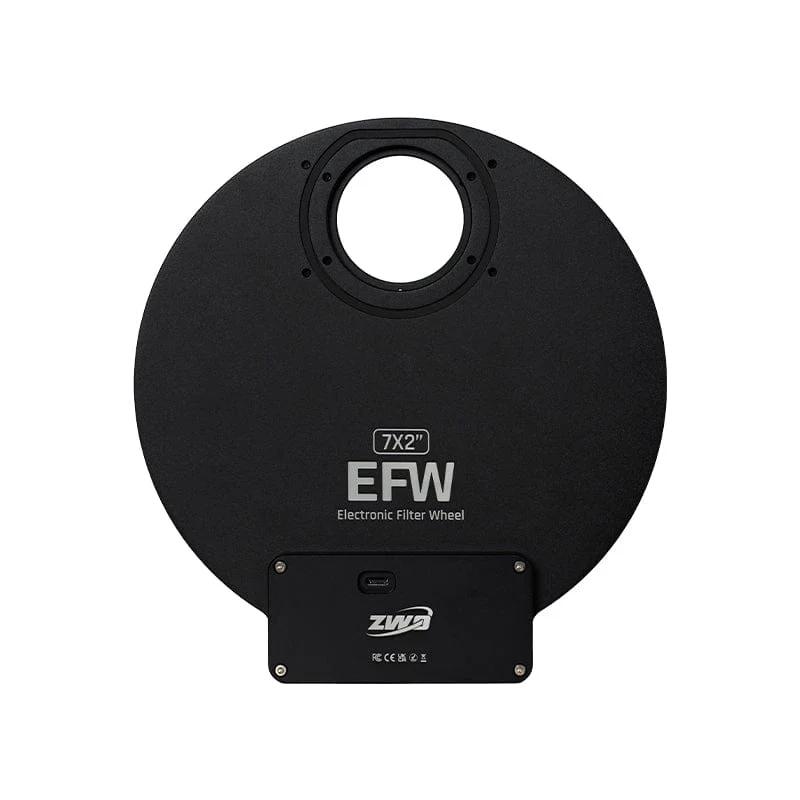 ZWO NEW 7 Position 2" Electronic Filter Wheel - ZWO-EFW-7X2-25
